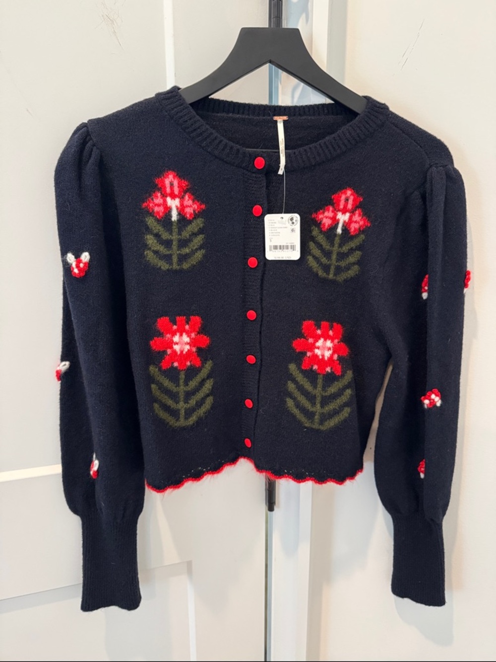 Free People Nonna Knit Cardi NWT S $198
